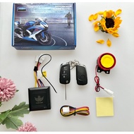 Motorcycle anti-theft lock with 2 same remotes and key on TA-12