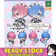 [Bushiroad] Re Zero Ram and Rem Ga Ippai Collection Figure Rich Birthday Life Version  雷姆 拉姆 日本扭蛋 - 