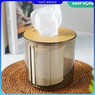 TaffHOME Round Toilet Paper Container Plastic - E28