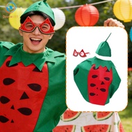 [Dovewill] Fun Adult Watermelon Costume for Role-playing Games, Fashion Shows And Festivals
