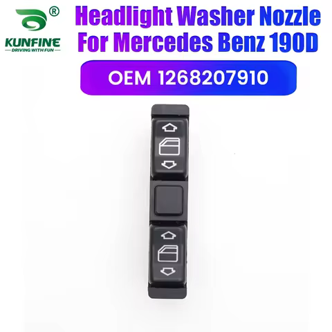 Car Window Switch Button Front Left Power Master Control For Mercedes Benz 190D 190E 1984-1993 Part 