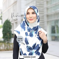 MEDINA LUXE PRINTED ML78 ( instant shawl ) FAMEERA SCARF