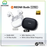 Xiaomi Redmi Buds 5 Pro - Hi-Res Audio | 52dB Active ANC | 38-hours Battery Life