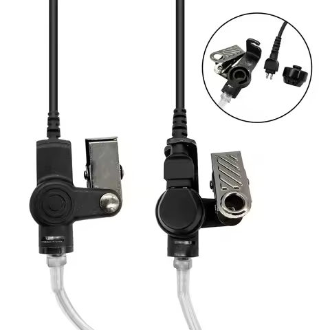 Mic and Earpiece Radio Kit, Quick Disconnect, Compatible with Motorola XTS1500, XTS2500, XTS3000, XT
