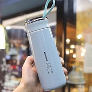 ✇WJF Nice Cup Glass Bottle Tumbler Creative Leakproof Water Cup 400ml Stainless aqua flask