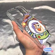 Cute Buzz Lightyear Phone Case For Realme Neo 7X 7 6 SE 5 240W GT7 GT5 GT3 Note 60 60X 50 P3X P3 Pro