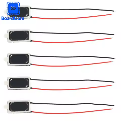5/10PCS 1609 Square Loudspeaker with Wire 8R 1W Magnetic Speaker 8 Ohms 1 Watt 16×9x3mm for Smart Wa