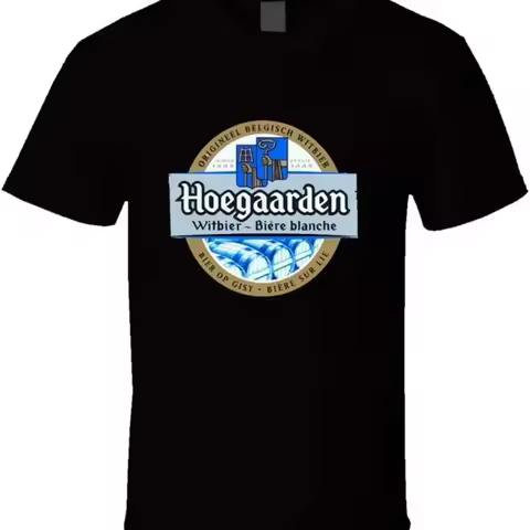 Hoegaarden Beer Worn Image T Shirt