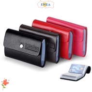 EWEA ID Credit Card Holder Pocket Credit ID Card Organizer Wallet Leather Simple Cardholder Wallet C