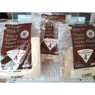 Cafec Abaca Coffee Paper Filter 02 V60 Pour Over Coffee Filter Paper LIMITED STOCK