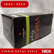 Tembakau Virgin Royal Apple 1Box Isi 5 Pcs