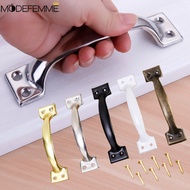 [ Featured ] Anti-rust Cabinet Knob / Screw Fixing Furniture Pulls / Universal Home Improving Fittings / Wardrobe Bedroom Door Open Grip / Vintage Arc Drawer Pulling Handle