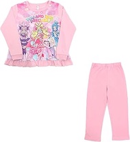 572 Kimi to Idol Pretty Cure ♪ Luminous Smooth Pajamas, 51.2 inches (130 cm), Lavender