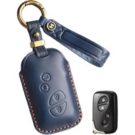 Key Fob Cover for Lexus Leather Key Case Keychain for Lexus RX350 GX460 CT200H IS350 IS250 LS460 GS3