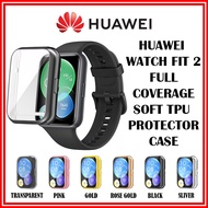 Huawei Watch Fit 2 Soft TPU Cover Huawei Fit2 Smart Watch Full Coverage Protective Case Cover Fit 2 