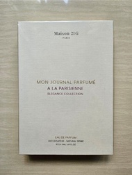 (清貨出讓) Maison 21G Paris Mon Journal Parfume A La Parisienne Elegance Collection 
一盒裡面有五支香水 5 X 5ML 
