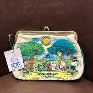 Japan Studio Ghibli Moomin Full Characters Kisslock Kiss Lock Cosmetic Makeup Pouch Bag