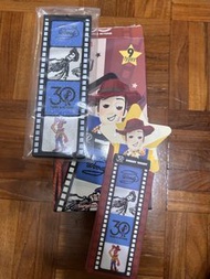 (可換，換抱抱龍) 迪士尼玩具總動員30週年Woody書籤  Miniso Disney Pixar Toy Story RETRO TIME 盲盒