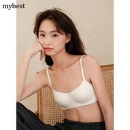 Japan Seamless Bra Woman Small Chest Push UP No Steel Ring Bra Adjustment Type Breathable Thin Cup Wireless Underwear Bra White 2024