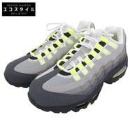 Nike Air Max 95 OG Big Bubble 運動鞋，近全新，女款，螢光黃，尺寸 24cm（美國碼），IO0026-001，尺寸 7（美國碼）[二手]