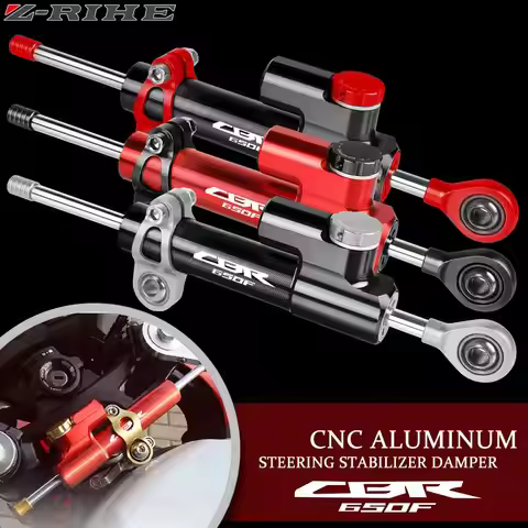 Universal Motorcycle CBR CB 650R 650F 650 R F Steering Stabilizer Damper Safety Control For Honda CB