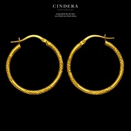 ต่างหูทองคำแท้ 9K ITALY 375  พร้อมใบรับประกันสินค้า