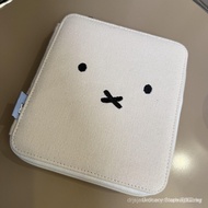 ⭐⭐Cute Miffy Rabbit Large-Capacity Pencil Case Canvas Stationery Box ins Girl Heart High-value Stude
