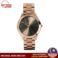 [🔥Original 2 Years warranty🔥] Michael Kors Slim Runaway Women Watch Jam tangan Wanita Stainless MK31