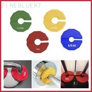 [finebluek7] Rubber Fractional Weight Plate Add-on Change Weight Plate 0.25/0.5/0.75/1 Kg Dumbell We