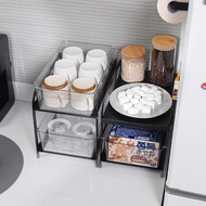 Under-Sink Pull-Out Shelf Cabinet Shelf Kitchen Spice Bathroom Cabinet Kitchen Cabinet Multi-Drawer 