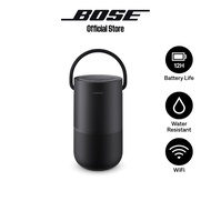 Bose Portable Smart  Speaker — Wireless Bluetooth Speaker with Voice Control Built-In ,Wi-Fi Connectivity,360° Sound, Powerful Bass,  Black