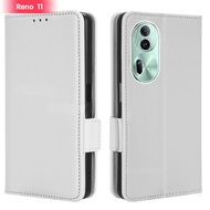 Shockproof Armor Casing For OPPO Reno 11 Pro 5G 2023 Phone Case Flip Leather Magnetic Bracket Cover For Reno11 11Pro 11F Reno11F Reno11Pro Back Cases