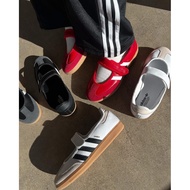 [ พร้อมส่ง จากไทย ของแท้ 100% ] Adidas Samba Jane สีขาว สีดำ สีแดง สีครีม Cloud White7.5UK 26CM 41.5