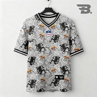 Baba Apparel Jersey Outfit Style Boxy Fit Luosiana Pattern full print luffy Gear 5 Oversized Jersey/
