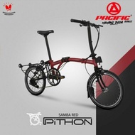 Sepeda Lipat Trifold Pacific Pithon 16"