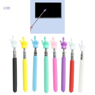Teacher Pointer with Finger Telescopic Pointer Stick for Classroom