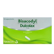 Dulcolax for Adult 10 mg Rectal Suppository - 5s