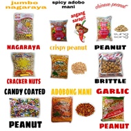 peanut ( mani ) crispy  garlic  roasted  skinless adoobo candy coated brittle nagaraya sungsong