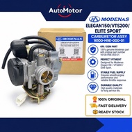 MODENAS ELEGAN150/VTS200/ELITE SPORT CARBURETOR ASSY/16100-H9E-000-01
