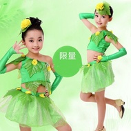 Grass Performance Costume Green Elf My Little Tree Dance Costume Environmentally Friendly Leaves Chi