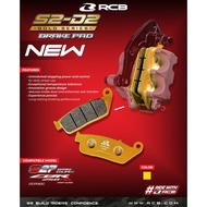 RCB Racing Boy CBR250RR / S27 CALIPER S-27 S2-D2 GOLD SERIES BRAKE PAD (FRONT)