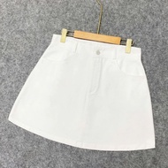 Chân Váy Kaki Bigsize Phom Basic Bản Lưng Cao Có Quần Lót Trong Tôn Dáng Tôn Eo CV11