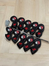 Iron Cover กันกระแทกชุดเหล็กไม้กอล์ฟ set 10 ชิ้น งานหนังpuกันน้ำ