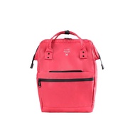 Free Shipping anello กระเป๋าสะพายหลัง MINI W-Proof Mini Classic Backpack-anello lining OS-N017 - CORAL PINK กระเป๋าเดินทางใบที่2 สำหรับใส่เสื้อผ้าสิ่งของไปเที่ยว ทำงาน ซื้อของ ใช้ได้ทั้งผู้หญิงและผู้ชาย