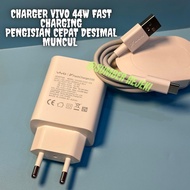 [SR] 44w Original Charger/Cas Vivo Type C 44W Flash Charger V23 V21 V25PRO X70 Original 100%