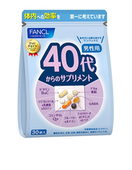 FANCL - FANCL - FANCL 40代男性綜合營養維他命補充丸 (30袋入）（平行進口）
