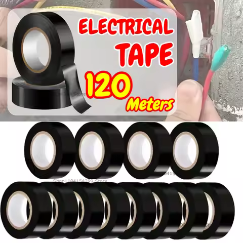 Electrical Insulating Tape Black Electrical Tapes Flame Retardant Strong Adhesive Wire Harness Tape 