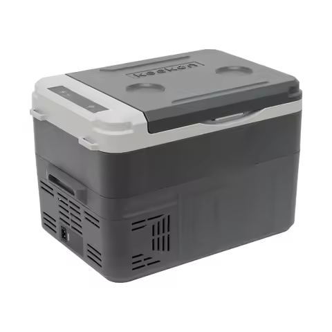 15L Portable Factory Truck Compressor Freezer Refrigerator Cooling 12V/24V/AC 100-240V -22C 20C Temp