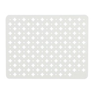 Desktop Hole Board Organizer Stand Office Study Desk Storage Workstation Partition Cubicle Shelf Rac