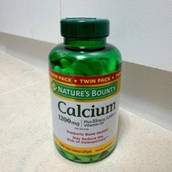 ⭐️清貨價⭐️全新Nature’s Bounty自然之寶高濃度鈣片 Calcium 1200mg + D3